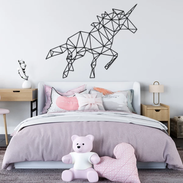 Sticker Licorne - Origami