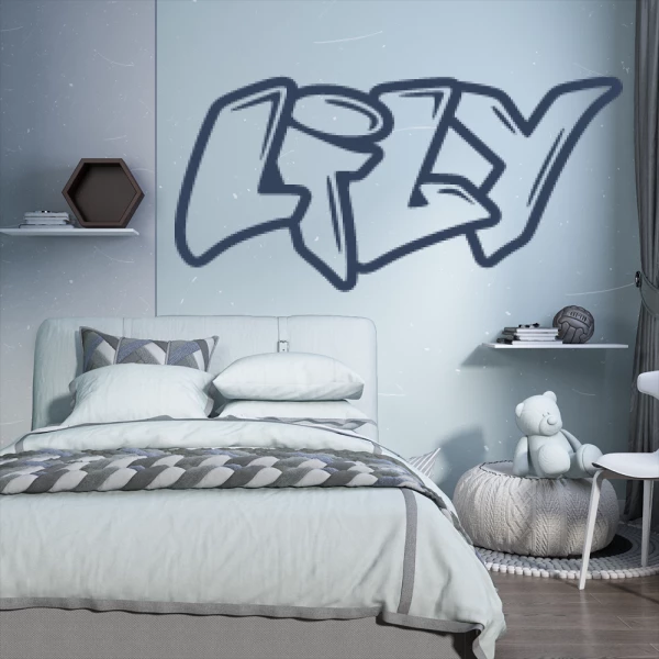 Sticker Lily Graffiti 2