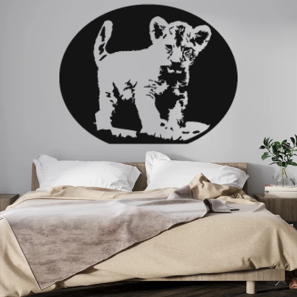 Sticker Lionceau
