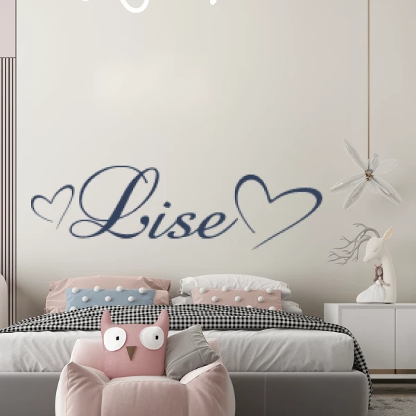 Sticker Lise Baroque Coeurs