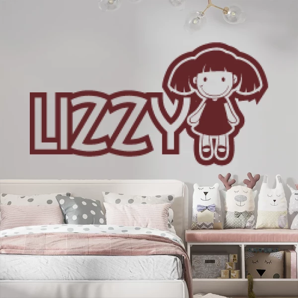 Sticker Lizzy Poupée