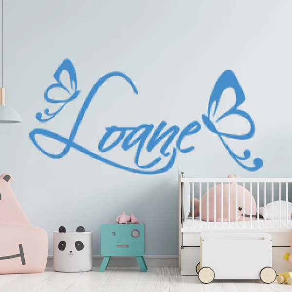 Sticker Loane Papillons