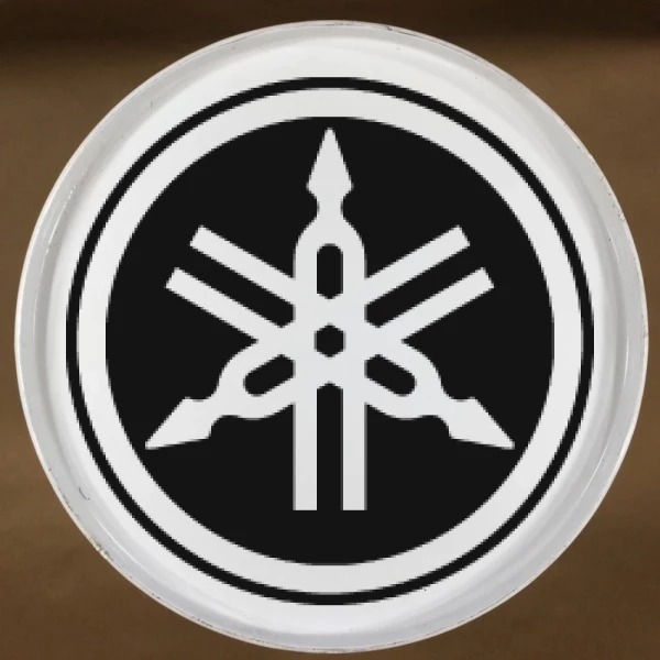 Sticker Logo Yamaha 3 diapasons 02