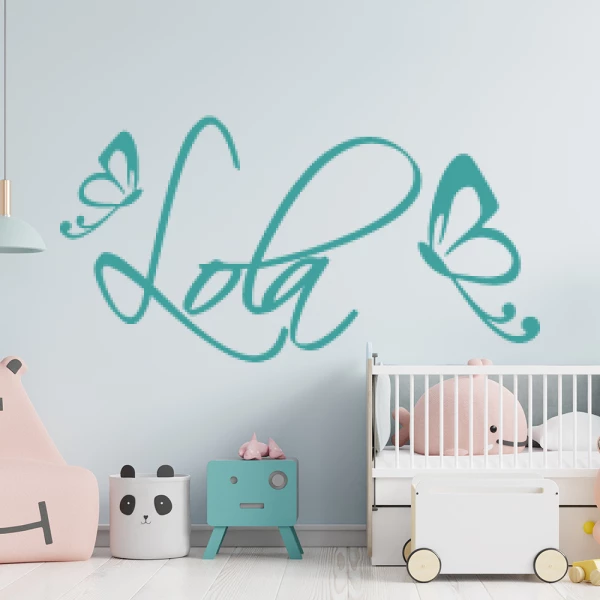 Sticker Lola Papillons
