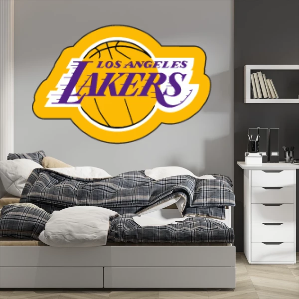 Sticker Los Angeles Lakers Logo 2 Imprimé