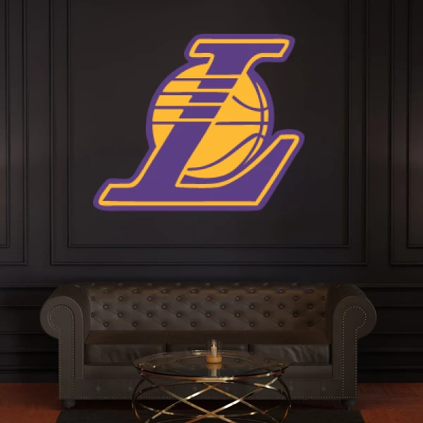 Sticker Los Angeles Lakers Logo Imprimé