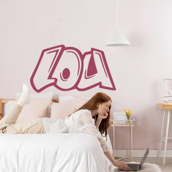 Sticker Lou Graffiti