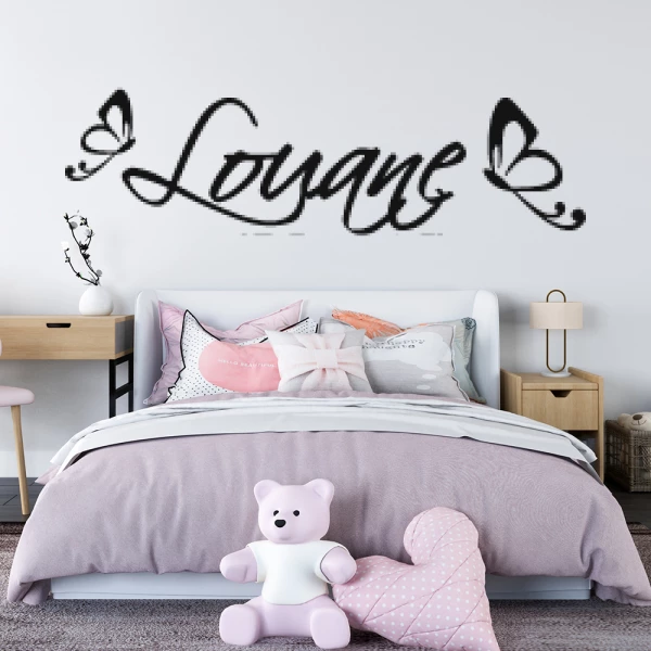 Sticker Louane Papillons