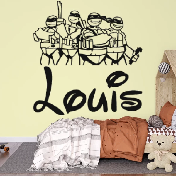 Sticker Louis Tortues Ninja Disney