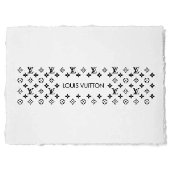 Sticker Louis Vuitton Pattern Texte