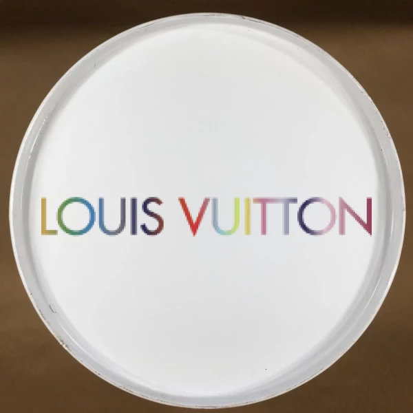 Sticker Louis Vuitton Texte Dégradé Multi
