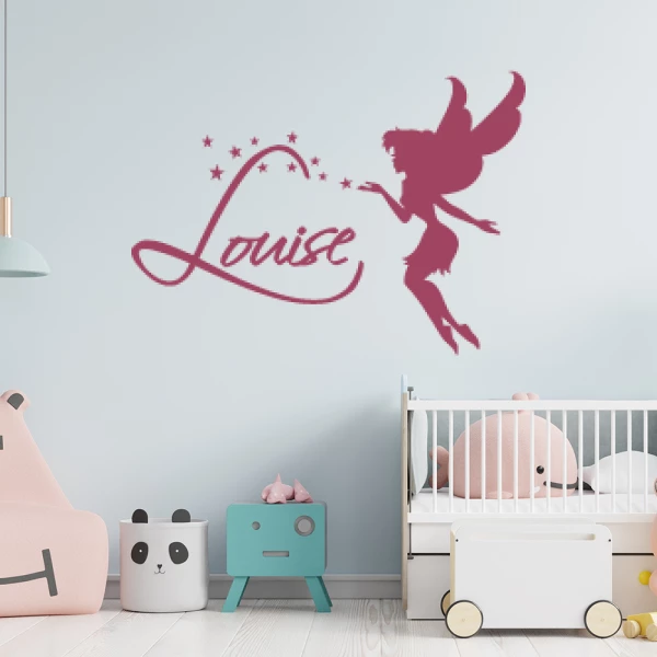 Sticker Louise Fée Script