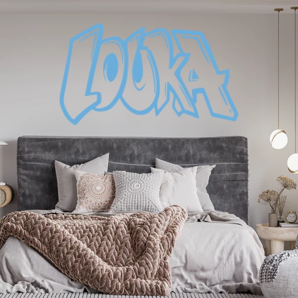Sticker Louka Graffiti
