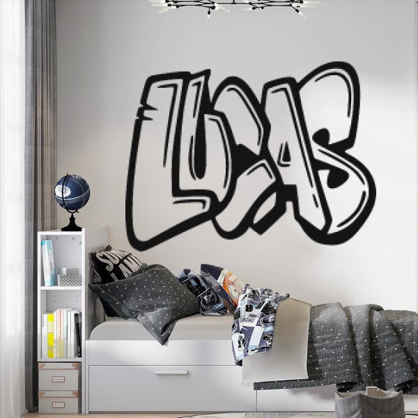 Sticker Lucas Graffiti 2