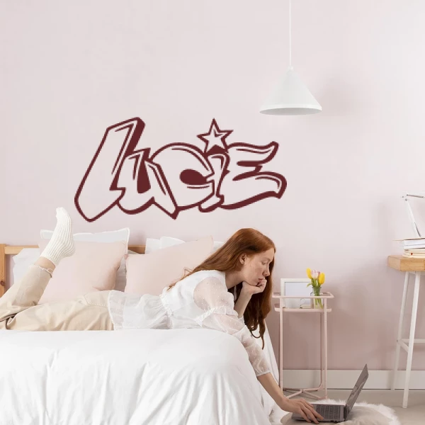 Sticker Lucie Graffiti