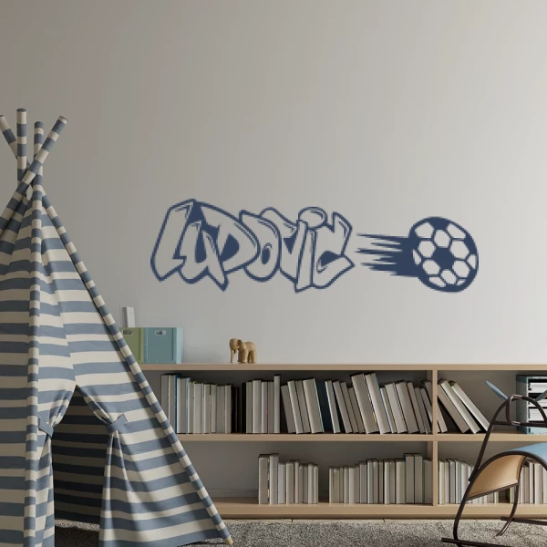 Sticker Ludovic Graffiti Football