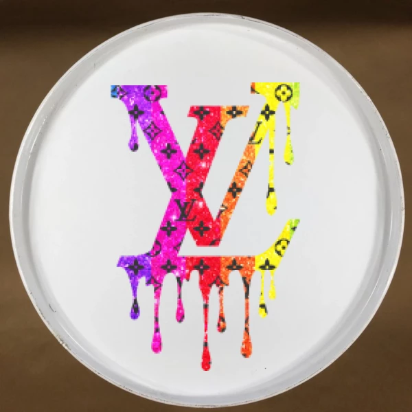 Sticker LV Paillettes - Imprimé