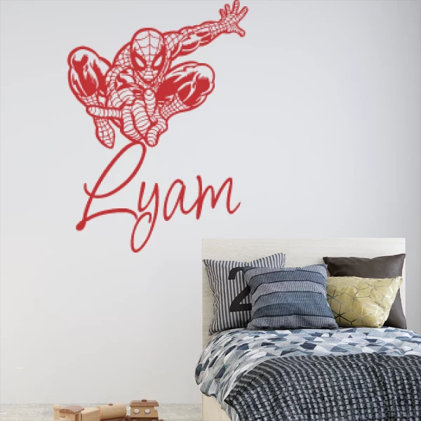 Sticker Lyam Spiderman