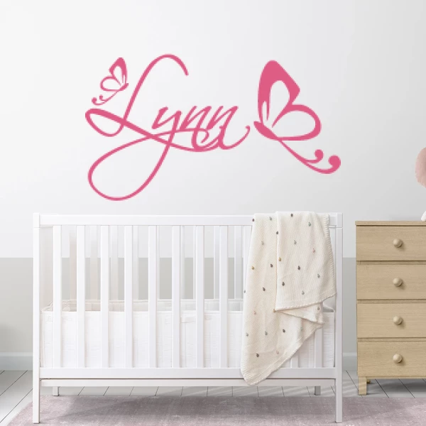 Sticker Lynn Papillons