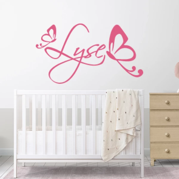 Sticker Lyse Papillons