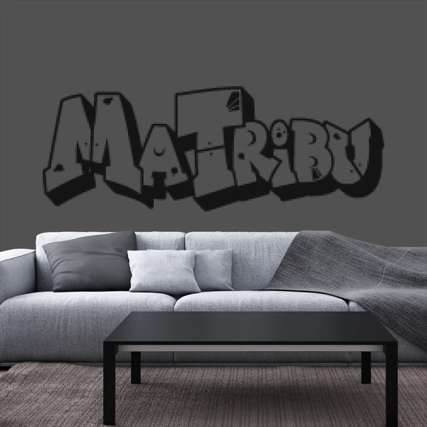 Sticker Ma Tribu Graffiti