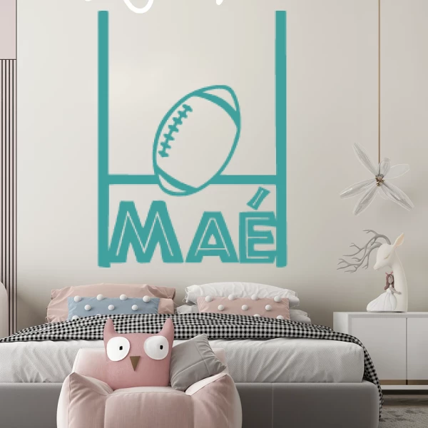 Sticker Maé Rugby