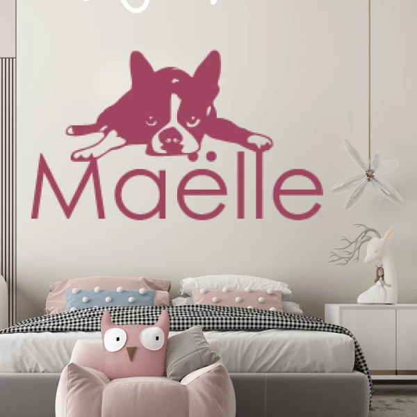 Sticker Maëlle Bouledogue
