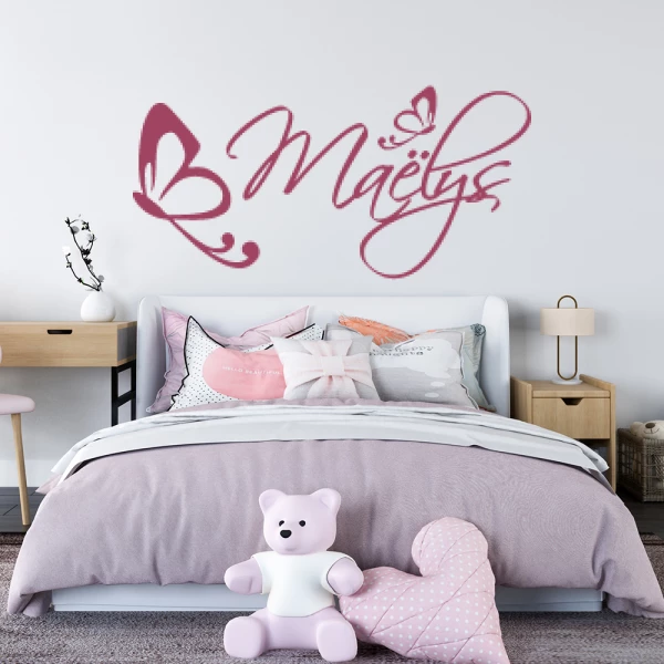 Sticker Maëlys Papillons