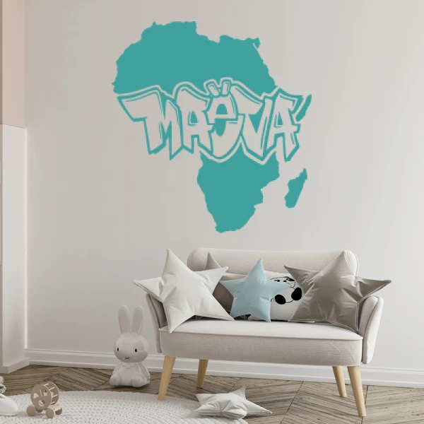 Sticker Maëva Graffiti Afrique