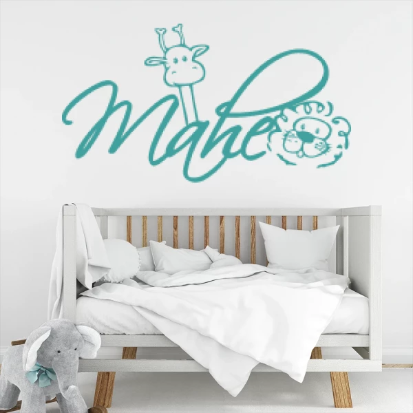 Sticker Mahe Script Savane