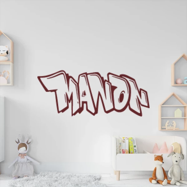 Sticker Manon Graffiti 2