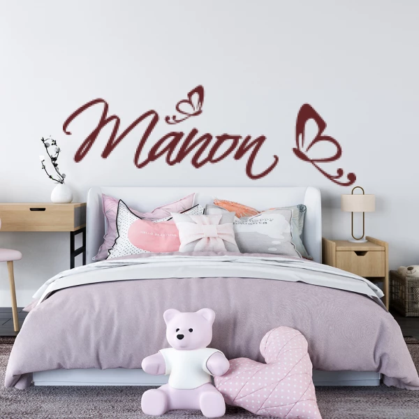 Sticker Manon Papillons