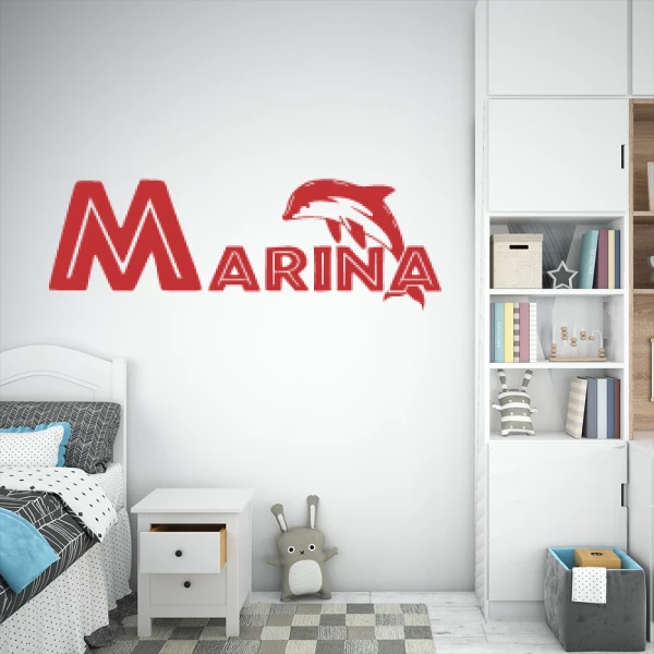 Sticker Marina Dauphin