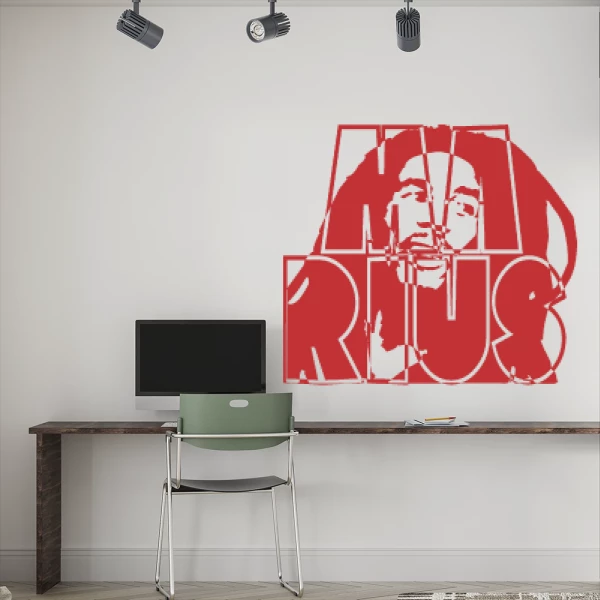 Sticker Marius "Bob Marley"