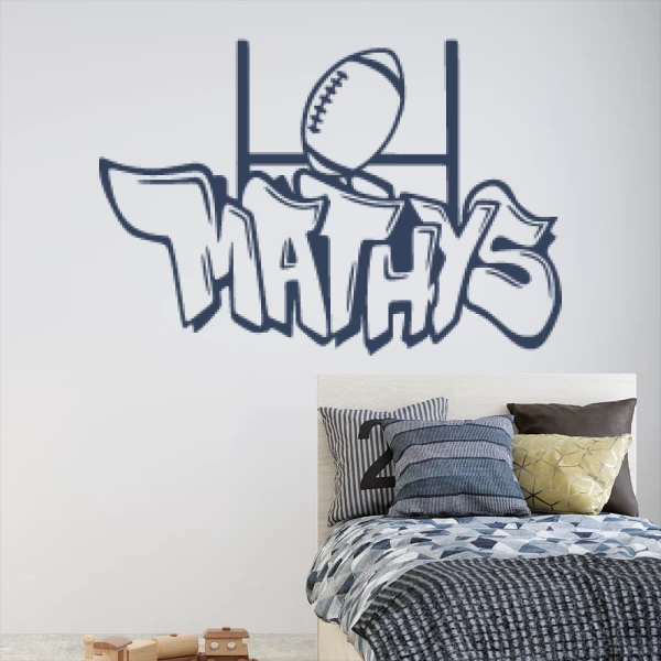 Sticker Mathys Graffiti Rugby