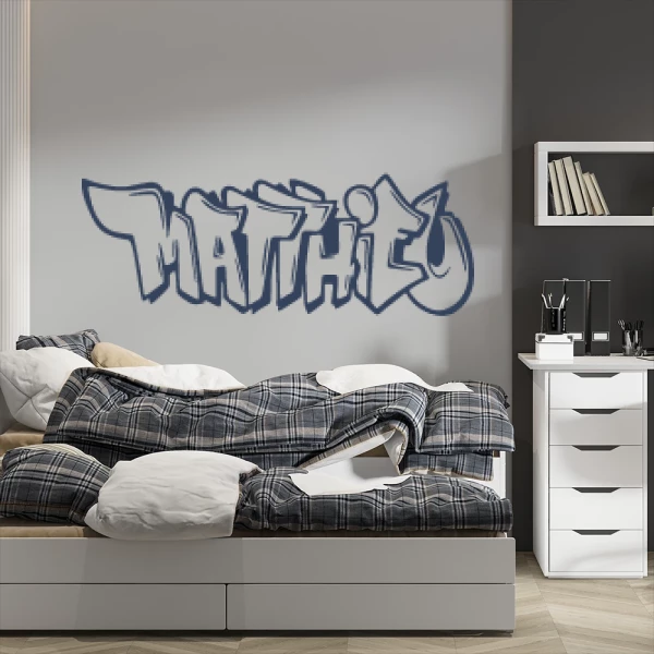 Sticker Matthieu Graffiti