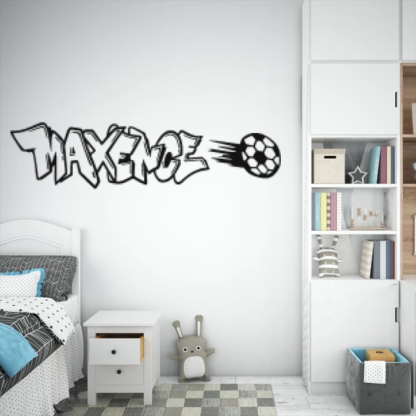Sticker Maxence Graffiti Foot