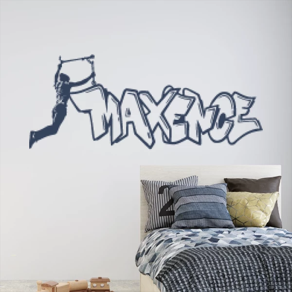 Sticker Maxence Graffiti Trottinette