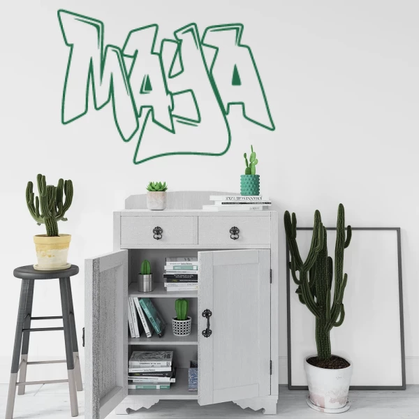 Sticker Maya Graffiti