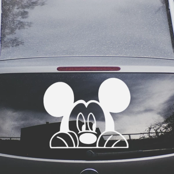 Sticker Mickey Fenêtre