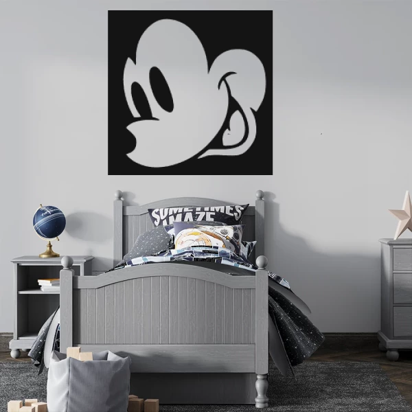 Sticker Mickey inachevé