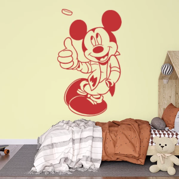 Sticker Mickey Pièce