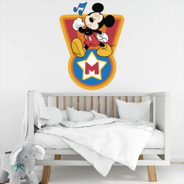 Sticker Mickey Siffle - Imprimé