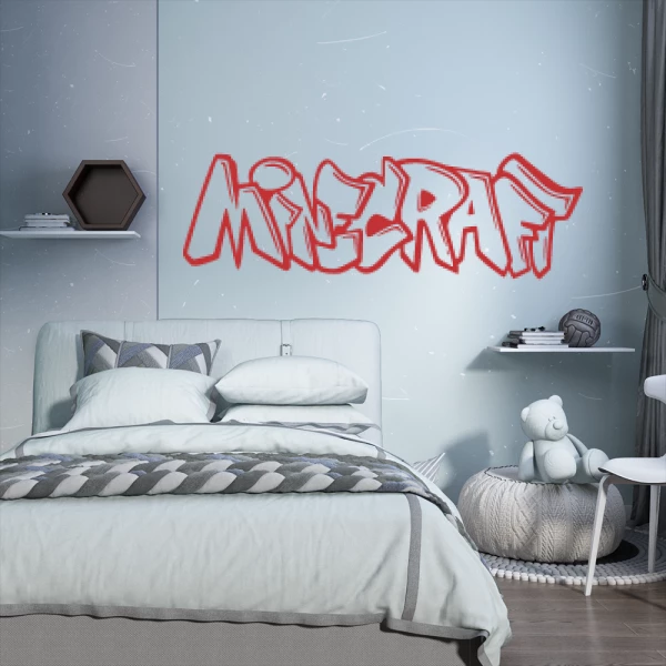 Sticker Minecraft Graffiti