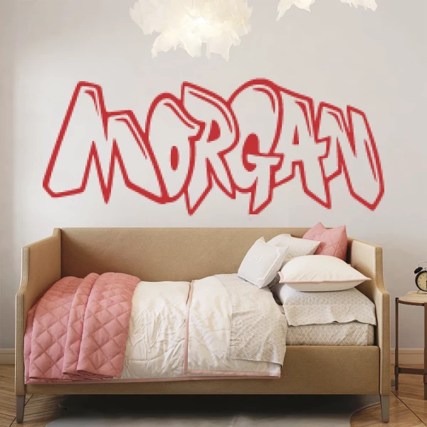 Sticker Morgan Graffiti