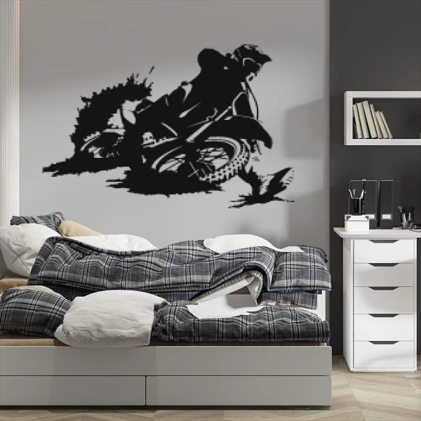 Sticker Moto Cross 2