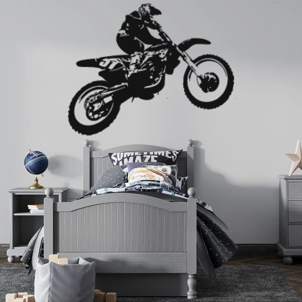 Sticker Moto Cross