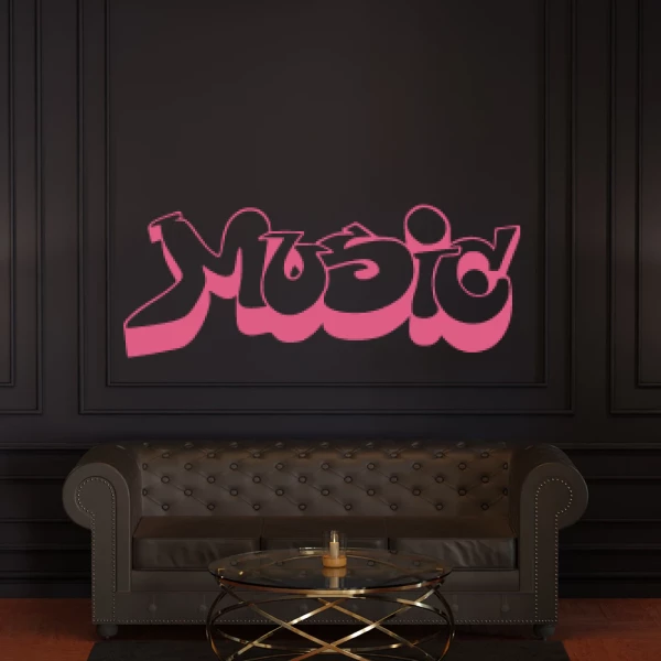 Sticker Music Graffiti