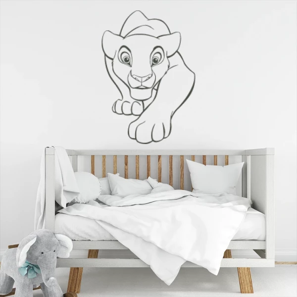 Sticker Nala - Roi Lion 01