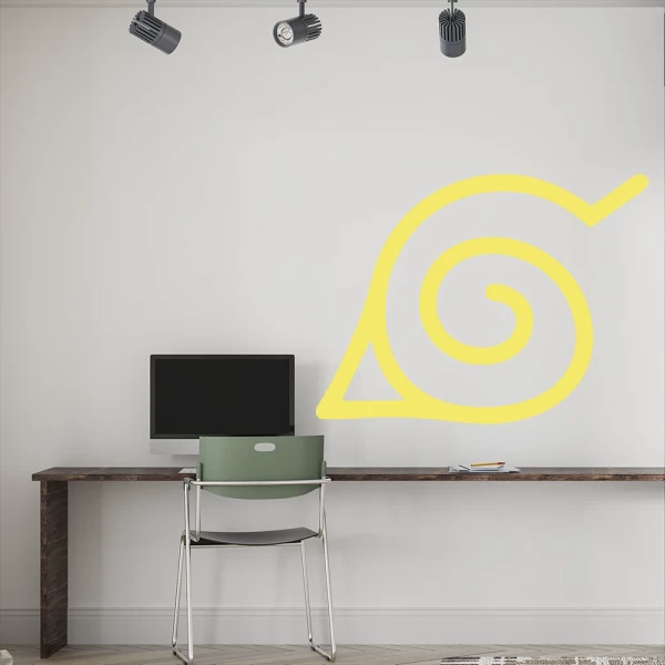 Sticker Naruto Konoha Logo